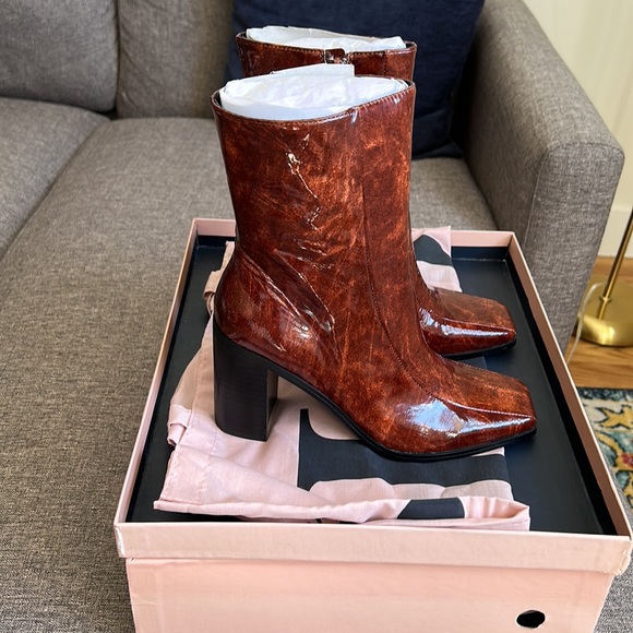 JAGGAR THE LABEL bold ankle boot (chocolate) - Picture 4 of 5